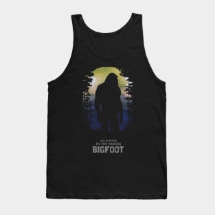 I am the legend that walks in silence Tank Top